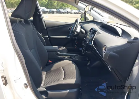 2021 Toyota Prius Prime Le z USA, uszkodzony, nr VIN JTDKAMFP8M3193990